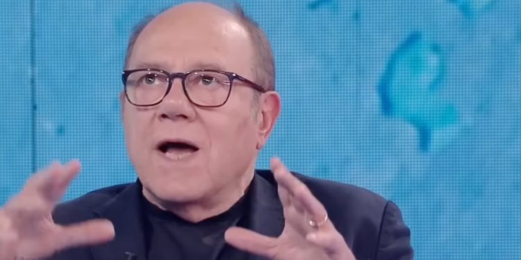 Carlo Verdone su NOVE 2024 (Foto: screenshot della trasmissione)