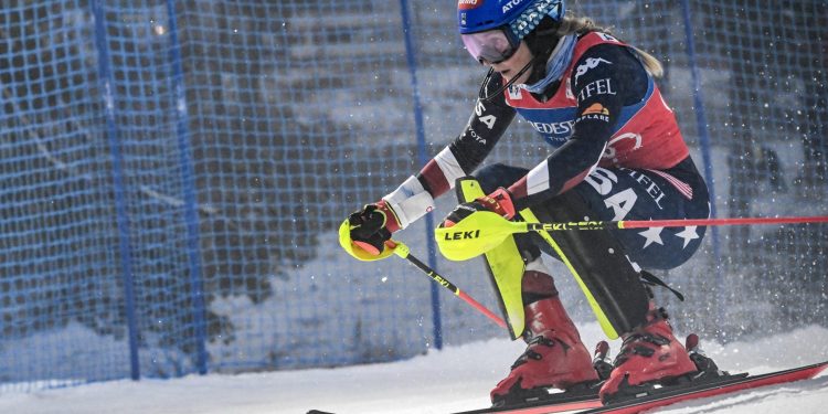 Shiffrin slalom Levi