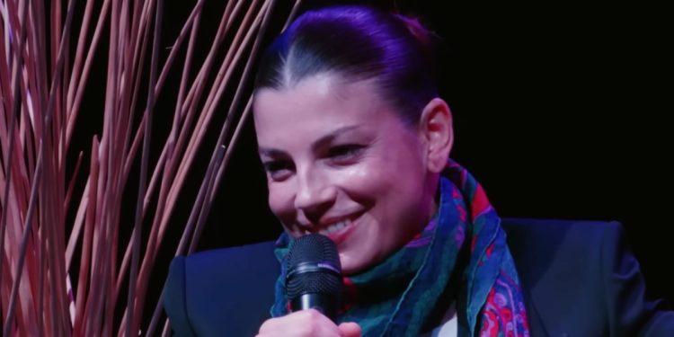 Emma Marrone al PoretCast (Foto: Screenshot dalla trasmissione)