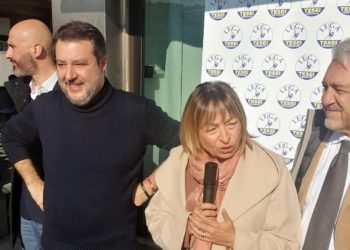 Salvini e Tesei alle Regionali Umbria 2024