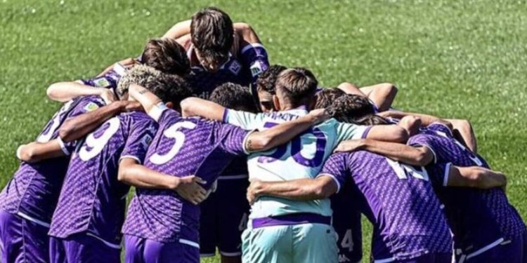 I calciatori della Fiorentina Primavera (da Facebook)