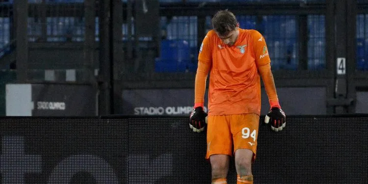 Il portiere della Lazio Ivan Provedel (Foto ANSA)