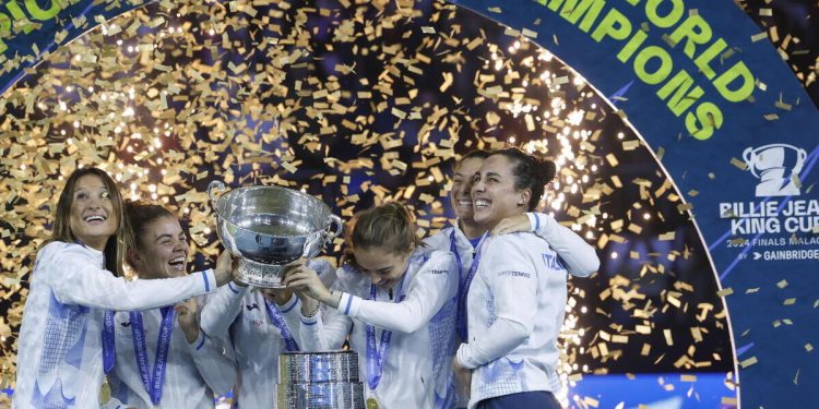 L'Italia ha vinto la Billie Jean King Cup 2024 (Foto ANSA)