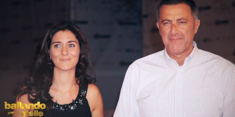 Luca Barbareschi e moglie Elena Monorchio a Ballando con le stelle 2024