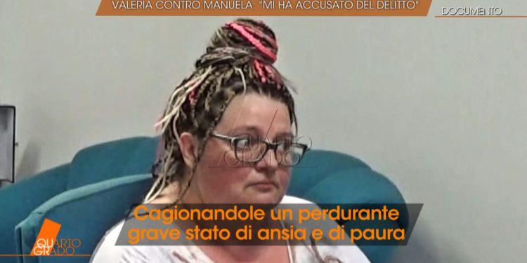 Pierina Paganelli, l'interrogatorio di Valeria Bartolucci (Foto: Quarto Grado)