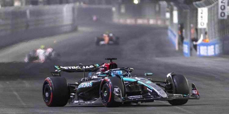 Russell Las Vegas diretta Formula 1