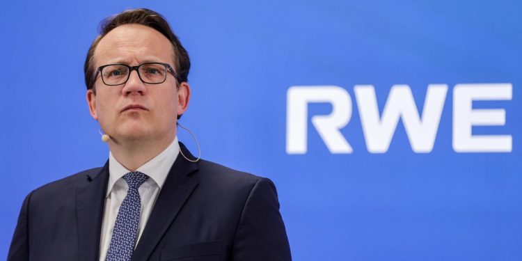 Markus Krebber, Amministratore delegato di RWE (Ansa)