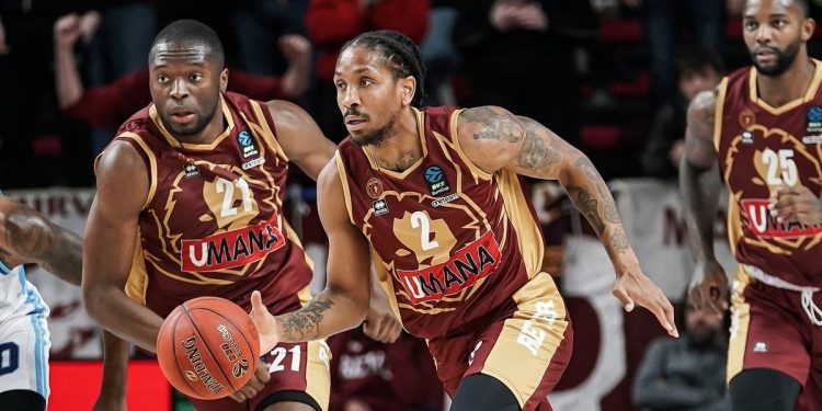 Rodney McGruder con la Reyer Venezia (da facebook.com/ReyerVenezia)