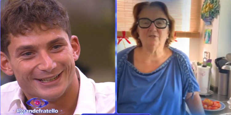 Tommaso Franchi e nonna Alba, Grande Fratello 2024