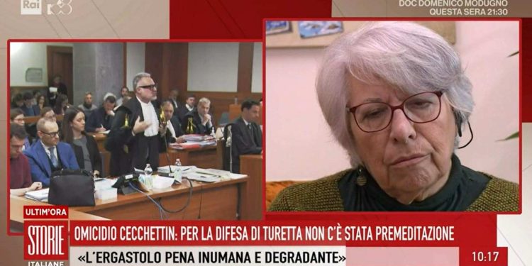 La nonna di Giulia Cecchettin a Storie Italiane