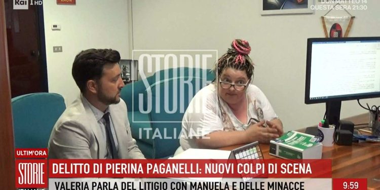 Pierina Paganelli, l'interrogatorio a Valeria Bartolucci (Foto: Storie Italiane)