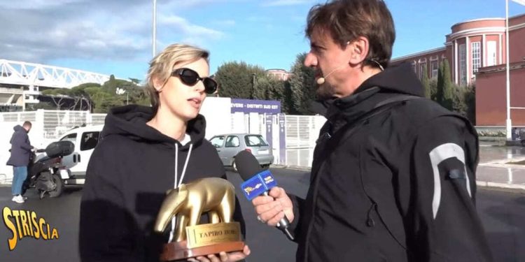 Federica Pellegrini Tapiro di Striscia la notizia