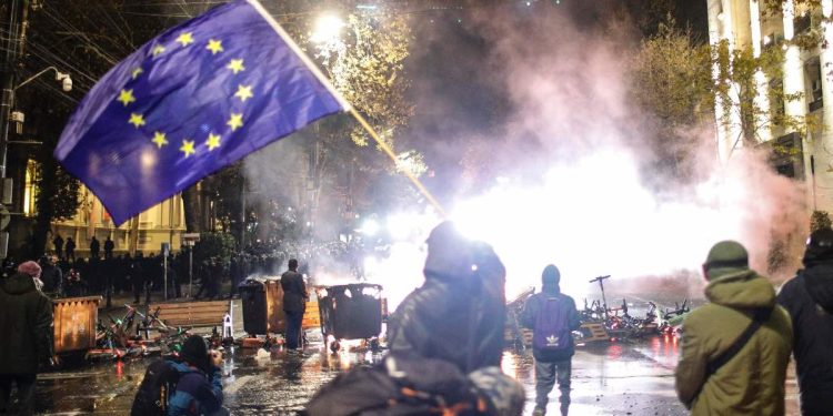 Proteste e sconti in Georgia