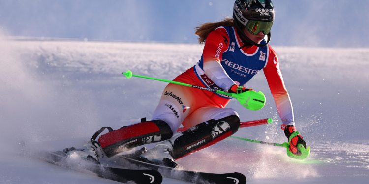 Camille Rast slalom