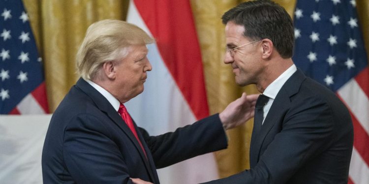 Rutte e Trump