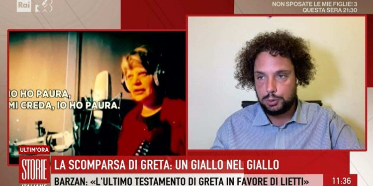 Il caso di Greta Spreafico a Storie Italiane