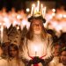 La festa di Santa Lucia a Stoccolma (Foto Web)