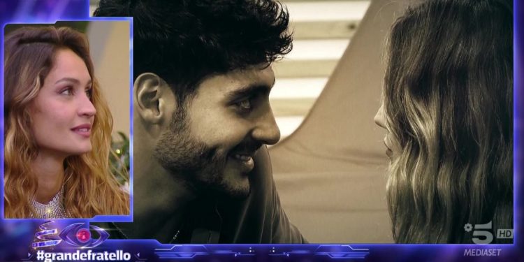 Javier e Helena al GF 2024 (Foto: screen Mediaset Infinity)