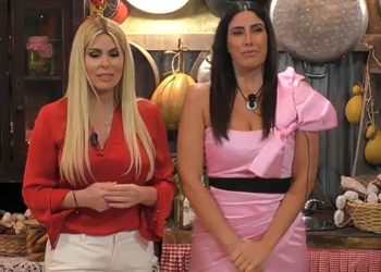 Loredana Lecciso e Amanda Lecciso al Grande Fratello (Foto: Screen)