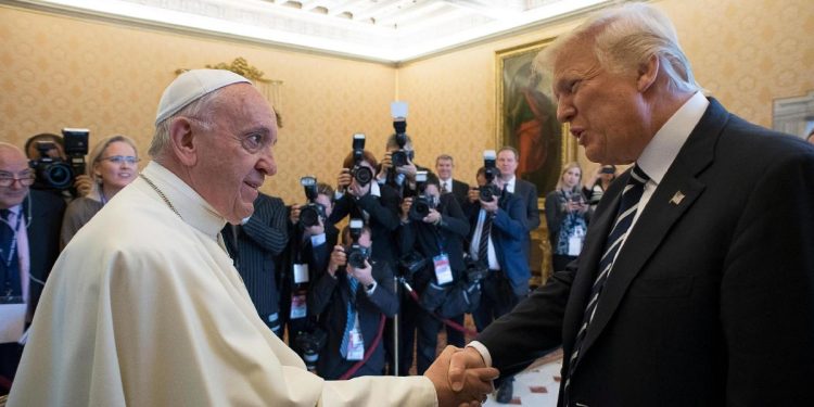 Papa Francesco e Trump