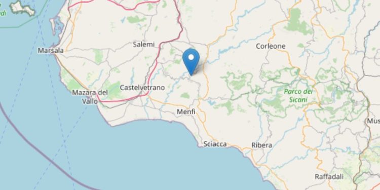 Terremoto oggi Agrigento