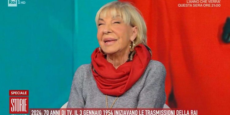 Wilma Goich a Storie Italiane (Foto: Storie Italiane)