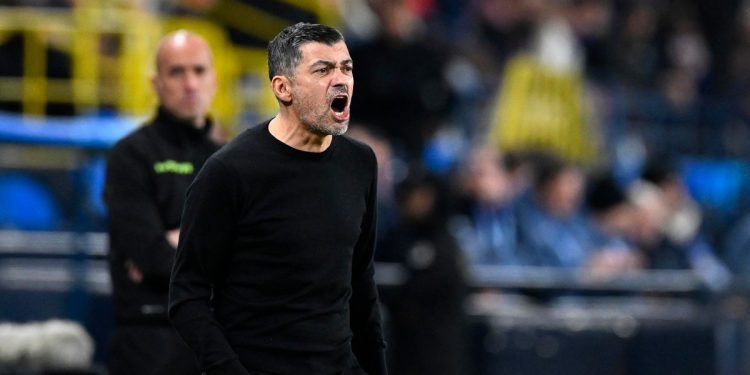 Sergio Conceicao incita il Milan (Foto: ANSA)