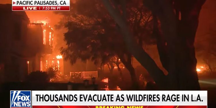 Incendio Los Angeles (Foto: Youtube)