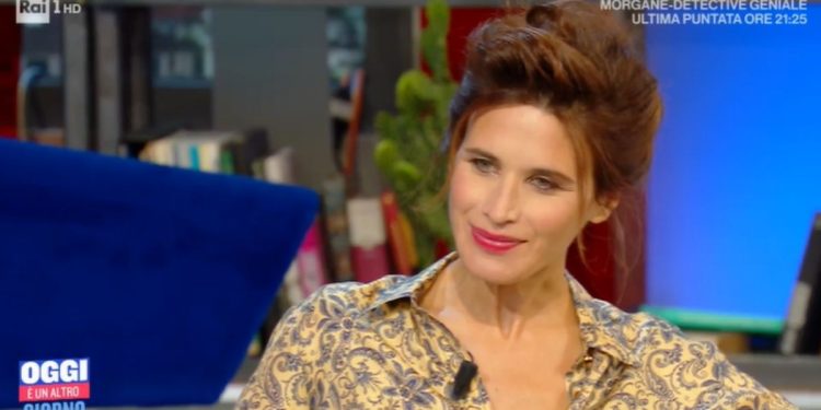 Valentina Cervi a Oggi è un altro giorno (Foto: screen Raiplay)