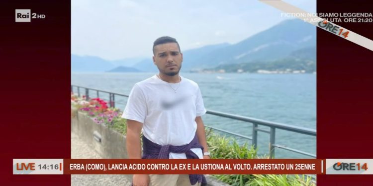 Said Cherrah, condannato per aver lanciato acido contro la ex (Foto: Screenshot Raiplay)