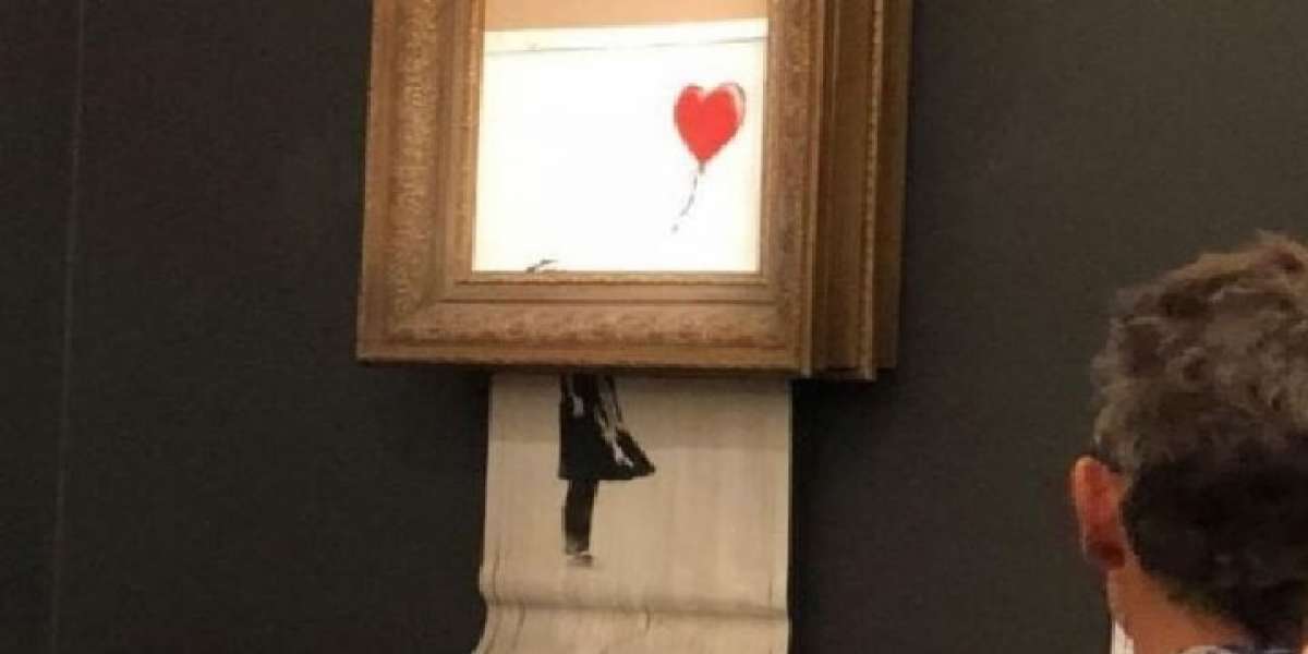 Quadro ragazza con palloncino rosso [Consegna gratuita] –